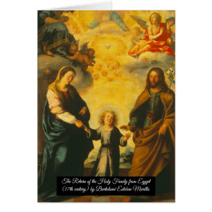 Return of the Holy Family from Egypt 