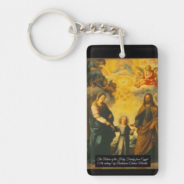 Return of the Holy Family from Egypt  Key Ring (Front)