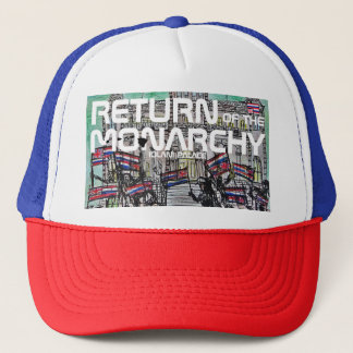 RETURN OF THE MONARCHY IOLANI PALACE TRUCKER HAT