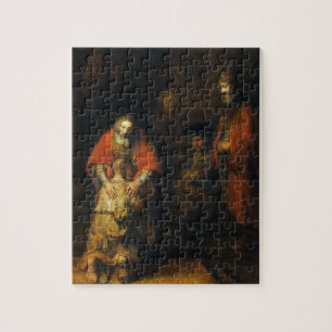 Return of the Prodigal Son by Rembrandt Jigsaw Puzzle