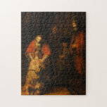 Return of the Prodigal Son by Rembrandt van Rijn Jigsaw Puzzle<br><div class="desc">Rembrandt van Rijn - Return of the Prodigal Son. Rembrandt Harmenszoon van Rijn was a Dutch draughtsman,  painter,  and printmaker.</div>