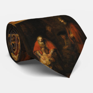 Return of the Prodigal Son by Rembrandt van Rijn Tie