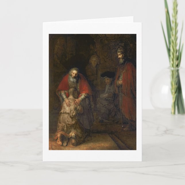 Return of the Prodigal Son, c.1668-69 Card (Front)