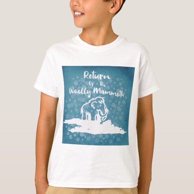 Return Of The Woolly Mammoth  T-Shirt (Front)
