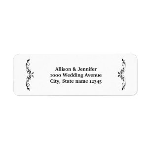 Return Swirl Design Address