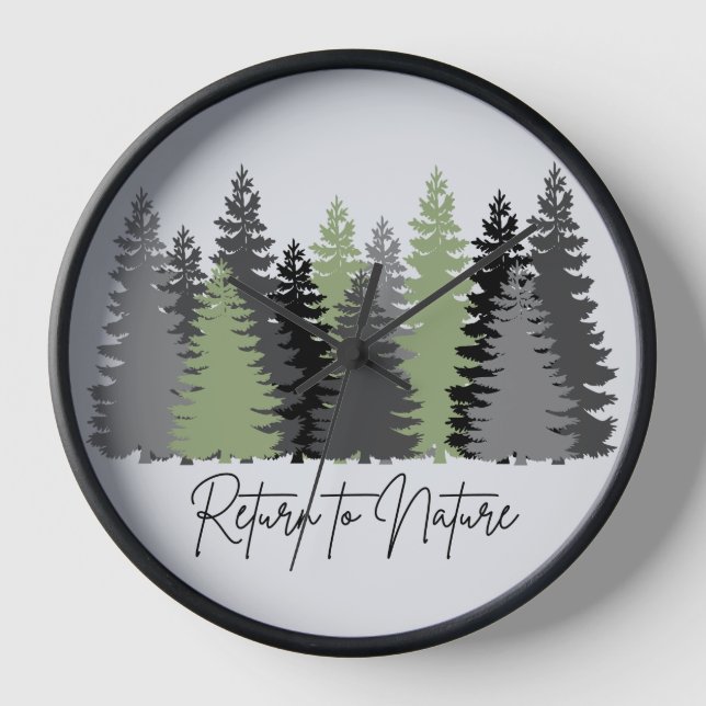 Return to Nature Clock (Front)
