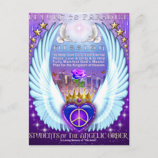 Return to Paradise Mission Postcard