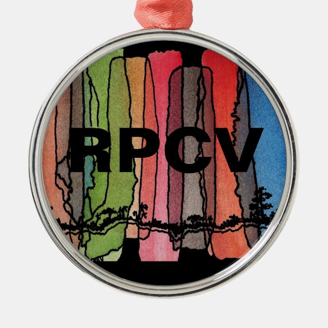 returned peace corps ornament (Front)