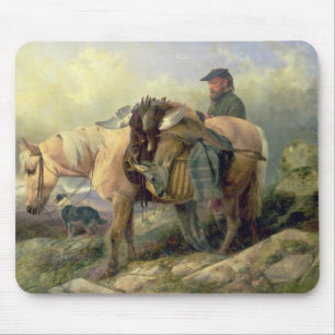 Returning from the Hill, 1868 Mouse Mat