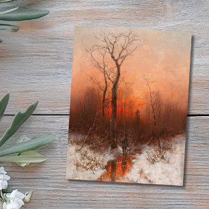 Returning Home at Sunset – Désiré Thomassin Postcard