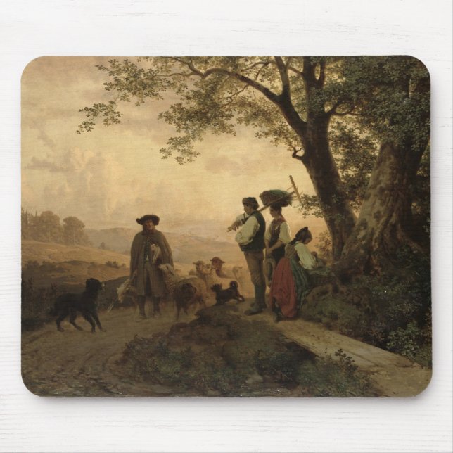 Returning Shepherd Mouse Mat (Front)