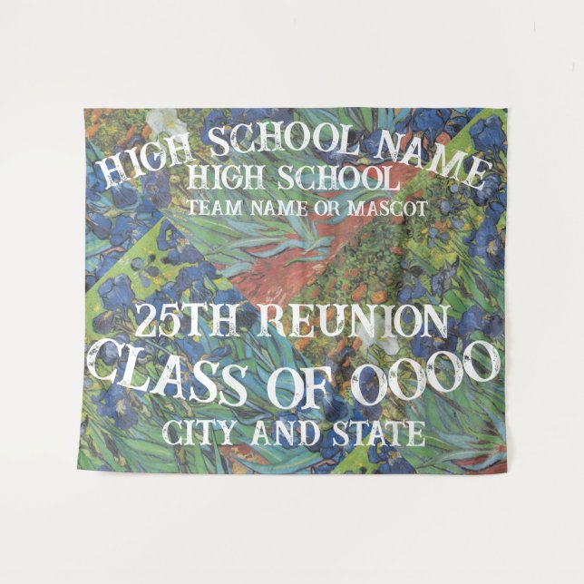 Reunion 40th 50th 55th 60th 65th 70th tapestry (Front (Horizontal))