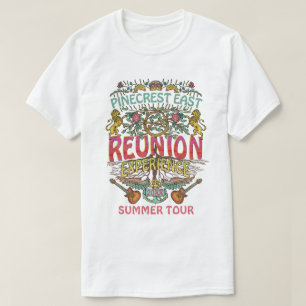 Reunion Band Retro 70s Concert Logo Custom T-Shirt