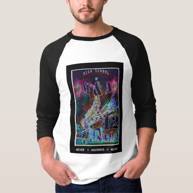 Reunion Baseball Jersey T-Shirt (Front)