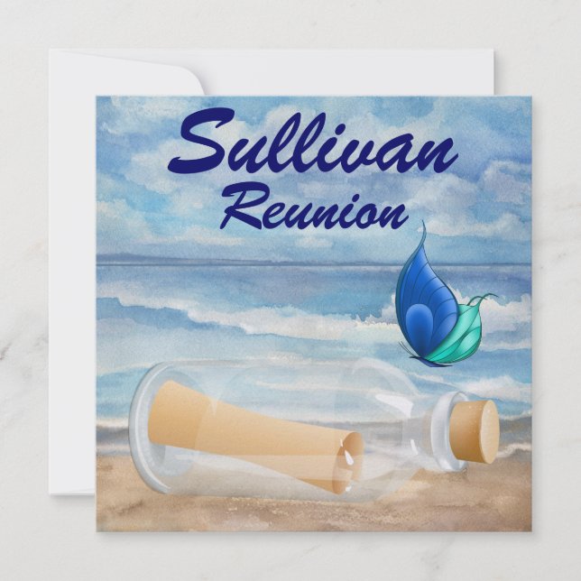 Reunion - Beach Invitation - SRF (Front)