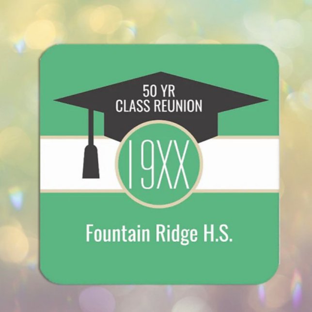 Reunion! Custom class reunion coasters (Creator Uploaded)