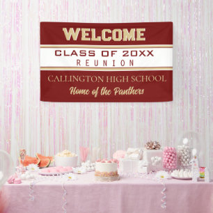 Reunion! CUSTOMIZED Class Reunion banner
