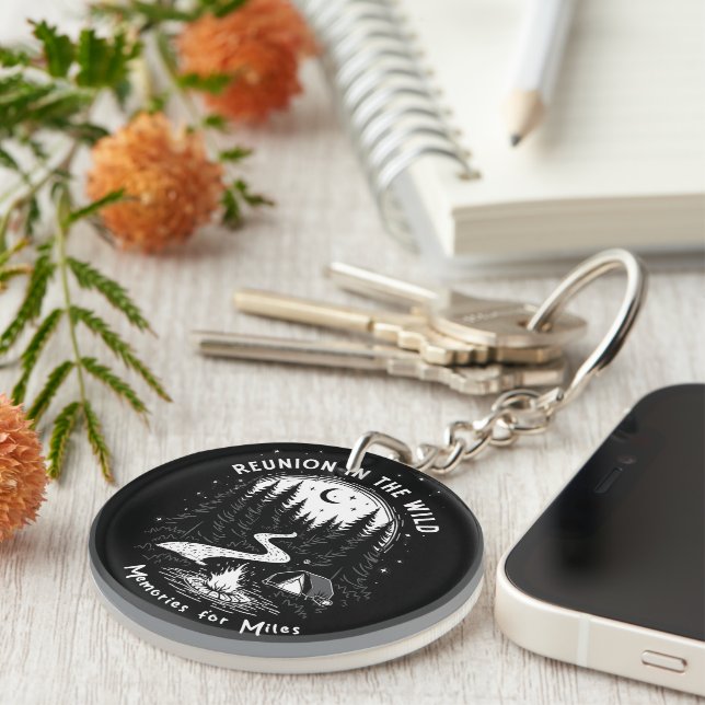 Reunion in the Wild Key Ring (Front Right)