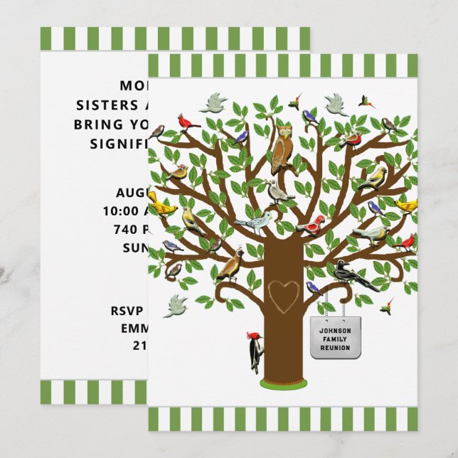 Reunion Invitation (Front/Back)