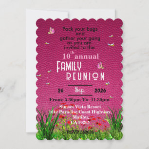 Reunion invitation