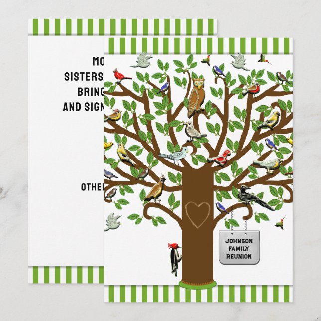 Reunion Invitations (Front/Back)