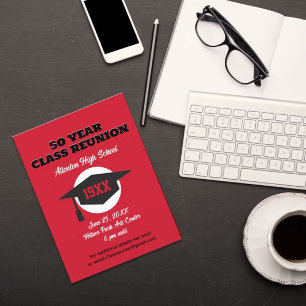 Reunion Invite! Custom Class Reunion Postcard
