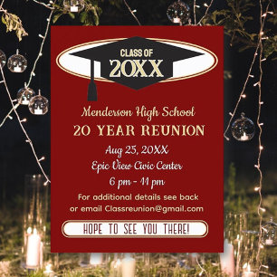 Reunion Invite! Perfect Class Reunion Postcard