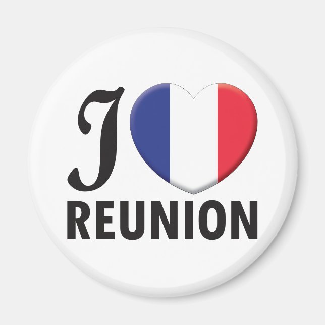 Reunion Love Magnet (Front)