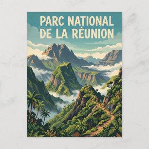 Réunion National Park France Postcard