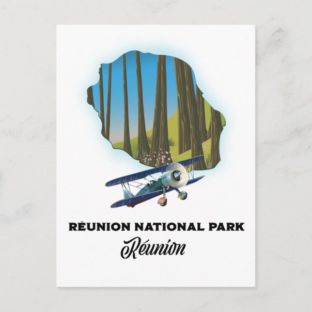 Réunion National Park Postcard (Front)