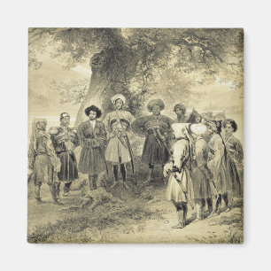 Reunion of Tcherkesse Princes, Sodja Valley, on th Magnet