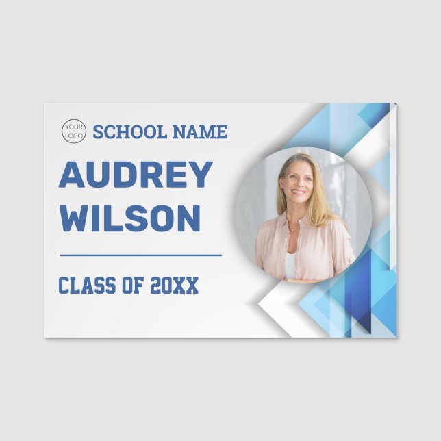 Reunion Photo Name Tags Class Reunion (Front)