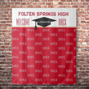 Reunion Pics!! Class Reunion Photo backdrop Tapestry