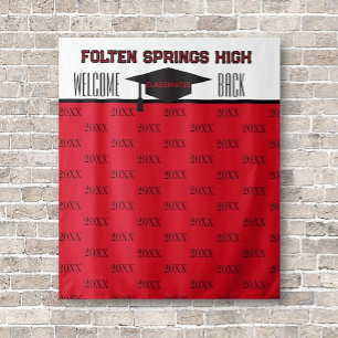 Reunion Pics!! Class Reunion Photo backdrop Tapestry