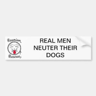 REUNION RESCUE BUMPER STICKER