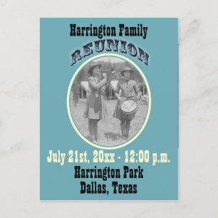 Reunion Save The Date or Invite