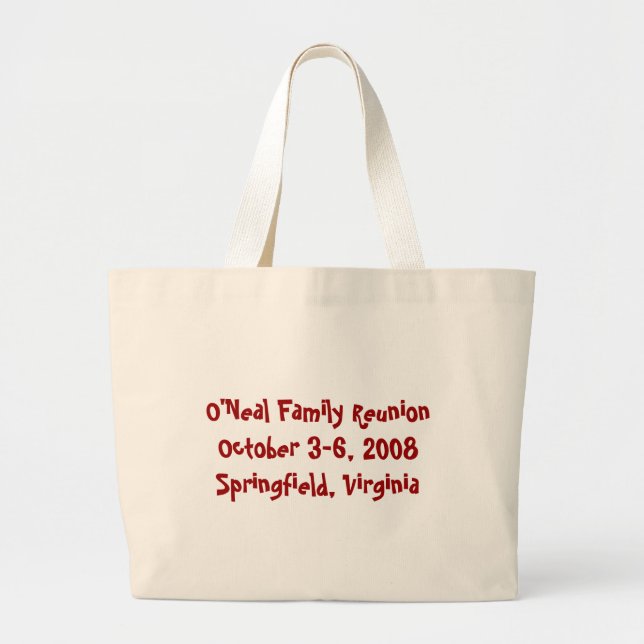 Reunion Tote Bag (Front)