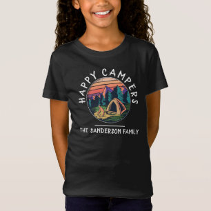 Reunion Vacation Name Tent Family Camping Trip T-Shirt
