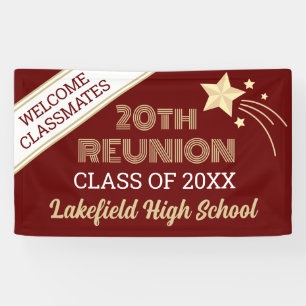 Reunite! 20 year class reunion Banner