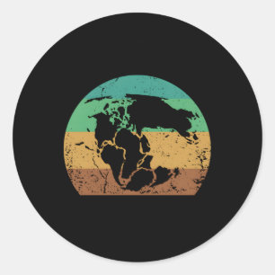 Reunite Pangea GeologistGeology Classic Round Sticker