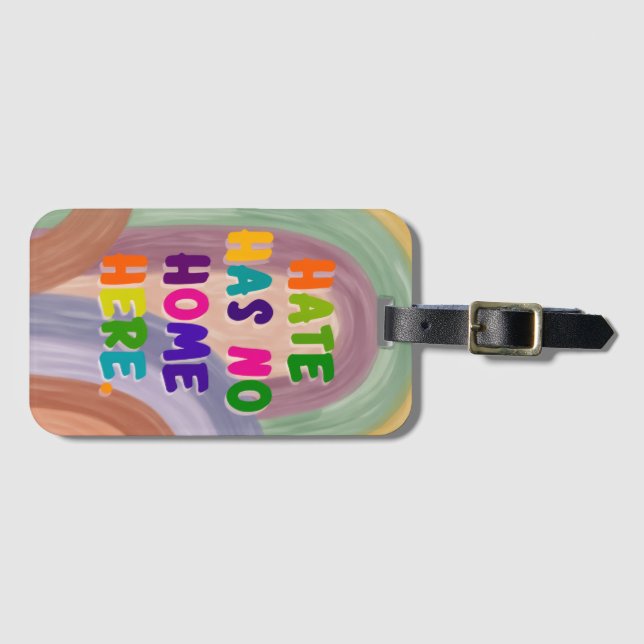 Reusable Grocery Bag Luggage Tag (Front Horizontal)