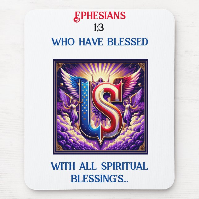 Reusable Grocery Bag Mouse Mat (Front)