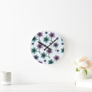 Reusable Grocery Bag Round Clock