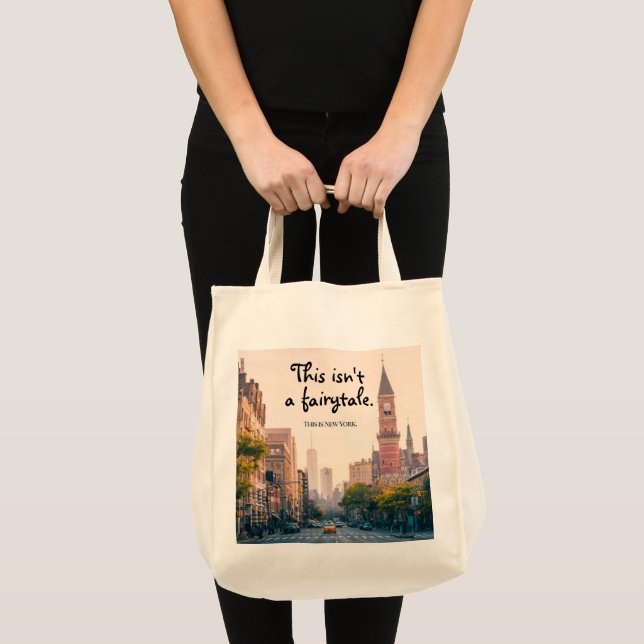 Reusable NYC Grocery Tote Bag (Front (Product))