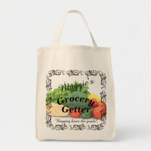 Reusable Personalised Colourful Shopping Bag Light
