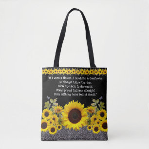 Reusable Sunflower Bag