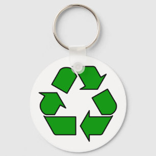 Reuse & Recycle Key Ring