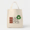 Reuse Reduce Recycle totebag