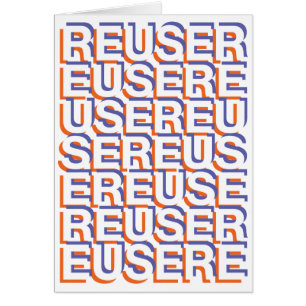 REUSER Text Art Message