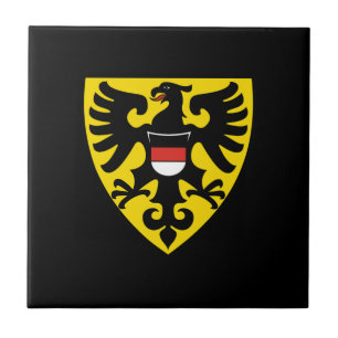 Reutlingen city flag germany symbol emblem coat ar tile
